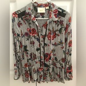 Maeve by Anthropologie peplum size 0